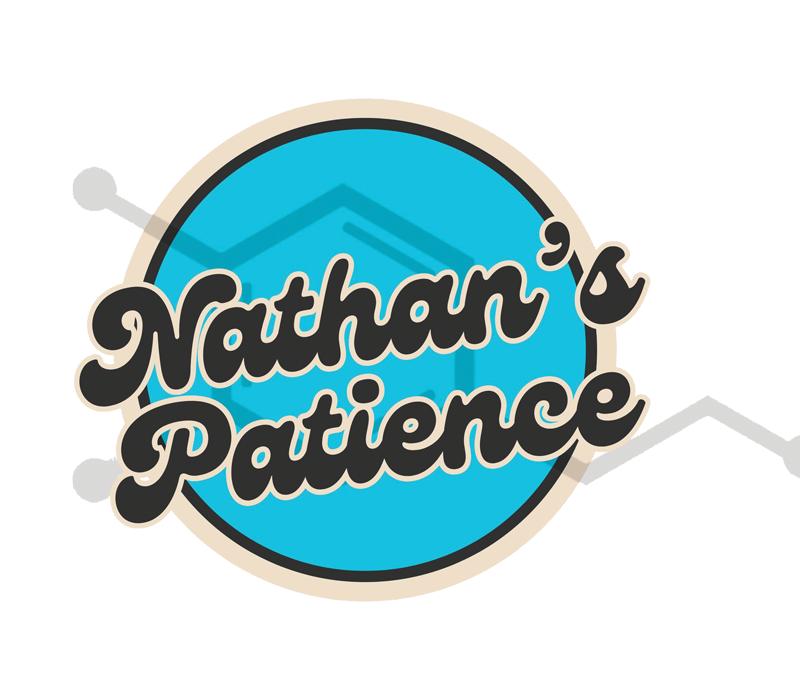 Nathan's Patience Logo - Kiss-Cut Custom Stickers