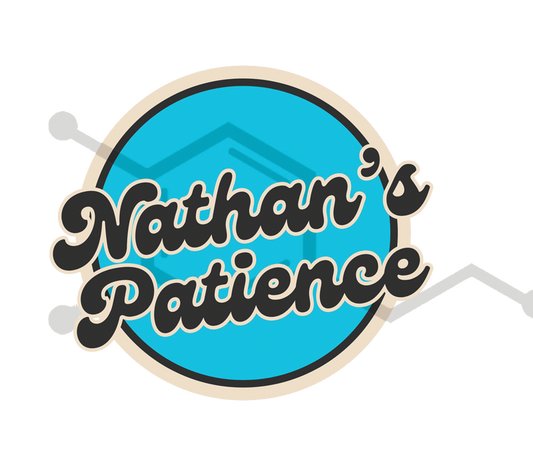 Nathan's Patience Logo - Kiss-Cut Custom Stickers